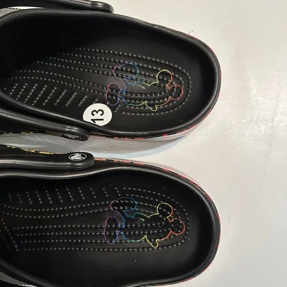 Crocs x Disney Rainbow Pride Celebration Mickey Mouse Clog 207755-0C4 Size 13 - Picture 8 of 9